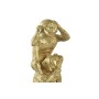 Statua Decorativa DKD Home Decor Dorato Resina Coloniale (9 x 7 x 25 cm)