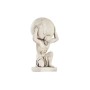 Statua Decorativa da Giardino DKD Home Decor Atlas Bianco Magnesio (31 x 28 x 56 cm)