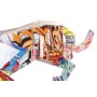 Statua Decorativa DKD Home Decor Leopardo Resina Multicolore (47,5 x 11 x 13 cm)