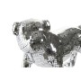 Statua Decorativa DKD Home Decor Inglese Argentato Bulldog Resina Moderno (45,5 x 21,5 x 25 cm)