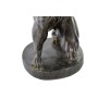 Statua Decorativa DKD Home Decor Nero Dorato Resina Uomo Moderno (23 x 19 x 42 cm)