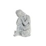 Statua Decorativa DKD Home Decor Buddha Resina Grigio chiaro (18 x 14 x 23 cm)