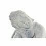 Statua Decorativa DKD Home Decor Buddha Resina Grigio chiaro (18 x 14 x 23 cm)