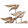 Decorazione DKD Home Decor Alluminio Acacia Uccelli (27 x 9,5 x 33 cm)