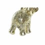 Statua Decorativa DKD Home Decor Elefante Dorato Resina (13 x 6 x 13 cm)