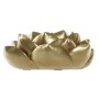 Statua Decorativa DKD Home Decor Fiore Dorato Resina (18 x 18,5 x 7,2 cm)