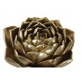 Statua Decorativa DKD Home Decor Fiore Dorato Resina (18 x 18,5 x 7,2 cm)