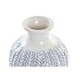 Vaso DKD Home Decor Porcellana Azzurro Bianco Mediterraneo (16 x 16 x 25 cm)