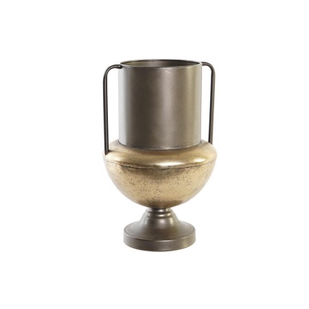 Vaso DKD Home Decor Nero Metallo Rame Vintage (20 x 20 x 33 cm)