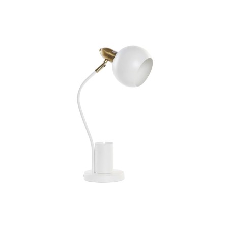 Lampada da tavolo DKD Home Decor Dorato Bianco 220 V 50 W (27 x 15 x 50 cm)