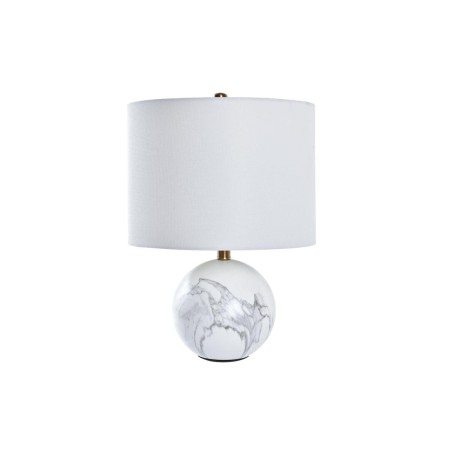 Lampada da tavolo DKD Home Decor Dorato Bianco 220 V 50 W Moderno (36 x 36 x 52 cm)