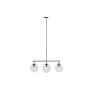 Lampadario DKD Home Decor Argentato (78 x 25 x 24 cm)