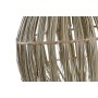 Paralume DKD Home Decor Fibra naturale (36 x 36 x 48 cm)