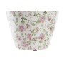 Vaso DKD Home Decor Bianco Verde Rosso Granato Gres Shabby Chic (18 x 18 x 25 cm)