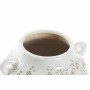 Vaso DKD Home Decor Bianco Verde Rosso Granato Gres Shabby Chic (21 x 20 x 16 cm)