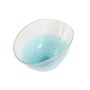 Centrotavola DKD Home Decor Cristallo Azzurro Trasparente Mediterraneo (27 x 20 x 15,5 cm)