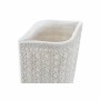 Vaso DKD Home Decor Bianco Resina Moderno (17 x 10 x 47 cm)