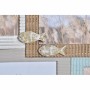 Cornice Portafoto DKD Home Decor Beach Legno Marinaio (46,5 x 2 x 44,5 cm)