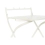 Sedia da giardino DKD Home Decor Metallo Bianco (40 x 48 x 93 cm)