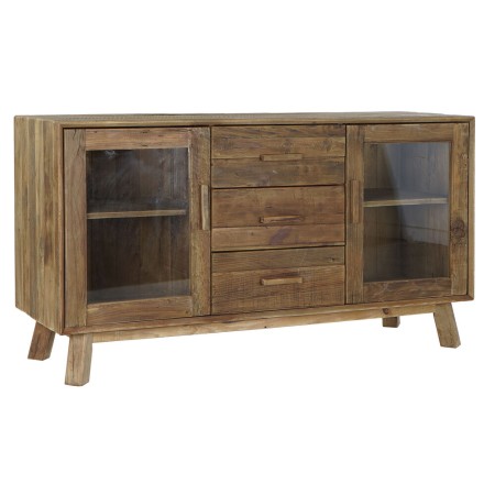 Credenza DKD Home Decor Cristallo Naturale Legno Riciclato (160 x 48 x 85 cm)