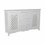 Credenza DKD Home Decor Bianco Specchio Legno di mango (122 x 39 x 77 cm)