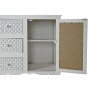 Credenza DKD Home Decor Bianco Specchio Legno di mango (122 x 39 x 77 cm)