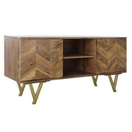 Mobile TV DKD Home Decor Metallo Legno di mango (125 x 62,5 x 40 cm)