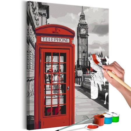 Quadro fai da te - Telephone Booth