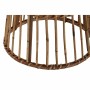 Tavolo aggiuntivo DKD Home Decor Cristallo Marrone Rattan Tropicale (42 x 42 x 45 cm)