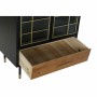 Credenza DKD Home Decor Nero Cristallo Naturale MDF (70 x 40 x 117 cm)