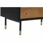 Credenza DKD Home Decor Nero Cristallo Naturale MDF (70 x 40 x 117 cm)