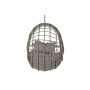 Poltrona da giardino DKD Home Decor Grigio Poliestere rattan sintetico Alluminio (90 x 70 x 110 cm) (92 x 70 x 113 cm)