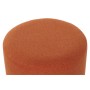 Poggiapiedi DKD Home Decor Dorato Metallo Terracotta Microfibra (45 x 45 x 40 cm)