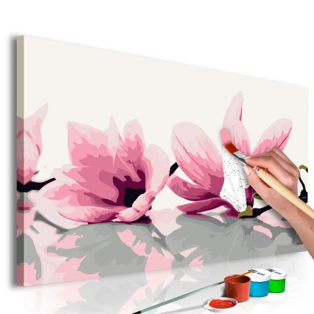 Quadro fai da te - Magnolia (White Background)