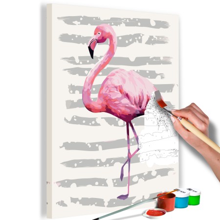 Quadro fai da te - Beautiful Flamingo