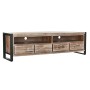 Mobile TV DKD Home Decor Metallo Acacia (200 x 55 x 40 cm)