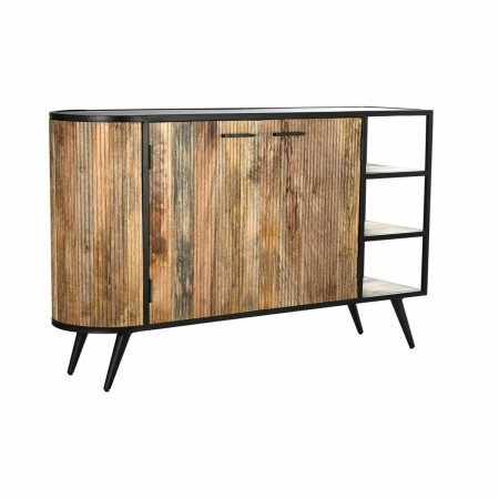 Credenza DKD Home Decor Marrone Nero Metallo Legno di mango