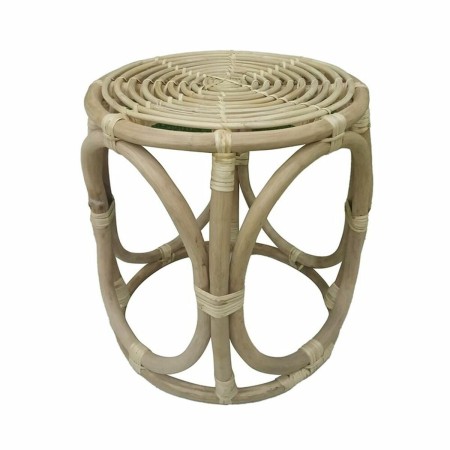 Tavolo aggiuntivo DKD Home Decor Naturale Rattan Tropicale (43 x 43 x 46 cm)