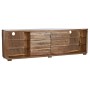 Mobile TV DKD Home Decor Marrone Cristallo Acacia (200 x 40 x 63 cm)