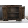 Credenza DKD Home Decor Nero Azzurro Legno Marrone (170 x 48 x 85 cm)