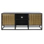 Mobile TV DKD Home Decor Nero Metallo Legno (120 x 37 x 50 cm)