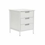 Cassettiera DKD Home Decor Metallo MDF Bianco (40 x 40 x 50 cm)