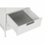 Cassettiera DKD Home Decor Metallo MDF Bianco (40 x 40 x 50 cm)