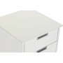 Cassettiera DKD Home Decor Metallo MDF Bianco (40 x 40 x 50 cm)