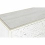 Cassettiera DKD Home Decor Abete MDF Bianco Arabo (80 x 34 x 80 cm)