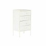 Cassettiera DKD Home Decor Abete MDF Bianco Arabo (45 x 34 x 78 cm)