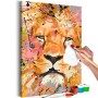 Quadro fai da te - Watchful Lion