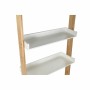 Scaffale DKD Home Decor Naturale Bianco Bambù 4 Mensole Legno MDF (57 x 30 x 152 cm)