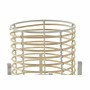 Set di Vasi DKD Home Decor Metallo Marrone Bianco Rattan (21 x 21 x 77 cm)