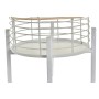 Set di Vasi DKD Home Decor Naturale Metallo Bianco Rattan (25 x 25 x 32 cm)